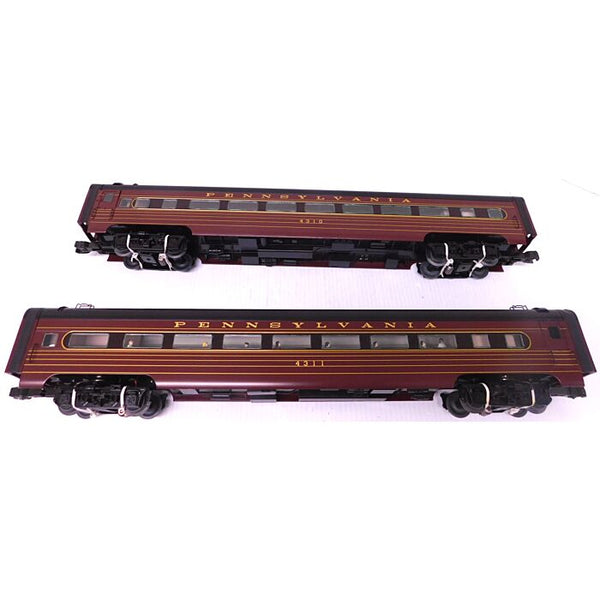 Pennsylvania "THE TRAIL BLAZER" 18' aluminum passenger cars Christmas