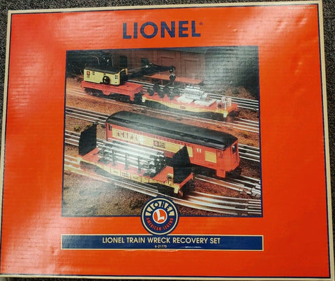 Lionel Train Wreck Recovery Set